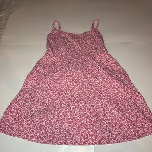 Old Navy Pink Floral Casual Kids Dress